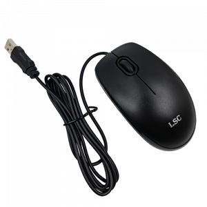 Mouse Optico Usb Negro Oficina Lsc Store