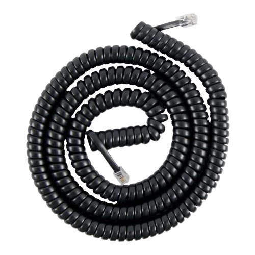 Cable Espiral de Teléfono 4.5 metros Beige