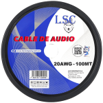 Cable Parlante 2x20 Transparente 100 Mts - Imagen 3