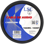 Cable Parlante 2x18 Transparente 100 Mts - Imagen 3