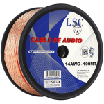 Cable Parlante 2x14 Transparente 100 Mts
