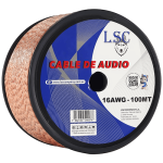 Cable Parlante 2x16 Transparente 100 Mts