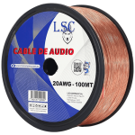 Cable Parlante 2x20 Transparente 100 Mts - Imagen 4