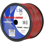Cable Audio 2x16 Rojo/Negro 100 Mts - Imagen 5