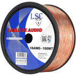Cable Parlante 2x18 Transparente 100 Mts - Imagen 5