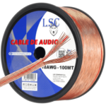 Cable Parlante 2x18 Transparente 100 Mts - Imagen 2