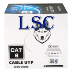 Cable De Red de Datos UTP Cat6 Profesional 100% Cobre