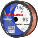 Cable Parlante 2x24 Transparente 100 Mts - Imagen 3