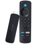 FIRE TV STICK 4K WIFI 6 CON ALEXA VOICE REMOTE CONTROLER NEGRO - Imagen 3