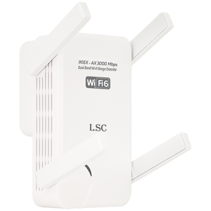 REPETIDOR EXTENSOR WIFI 6 LSC IKIEX- AX3000 Mbps