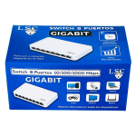 Switch Gigabit 10/100/1000 Mbps - Imagen 6