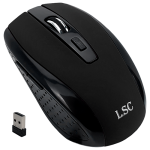 MOUSE INALÁMBRICO 6 BOTONES NEGRO - Imagen 4
