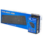 COMBO ALÁMBRICO OFICINA TECLADO Y MOUSE