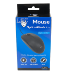 MOUSE ÓPTICO USB NEGRO OFICINA - Imagen 7