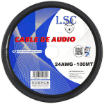 Cable Parlante 2x24 Negro-Rojo 100 Mts - Imagen 3