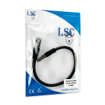 Cable Patch Cord Sftp Cat6a 0.3mts 100% Cobre - Imagen 4
