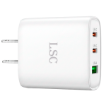 Cargador Blanco Carga Rápida 65watts 3A/ Triple Puerto Usb A -  2 Usb C - Imagen 7
