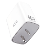 Cargador Blanco Carga Rápida 65watts 3A/ Triple Puerto Usb A -  2 Usb C - Imagen 6