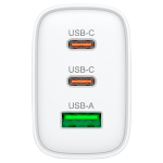 Cargador Blanco Carga Rápida 65watts 3A/ Triple Puerto Usb A -  2 Usb C - Imagen 5