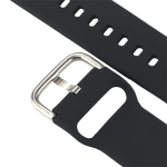 Correa de Silicona Negra 22mm Ajustable - Imagen 2