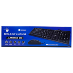Combo Alámbrico Oficina Teclado y Mouse - Imagen 2