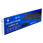 Combo Alámbrico Oficina Teclado y Mouse - Imagen 3